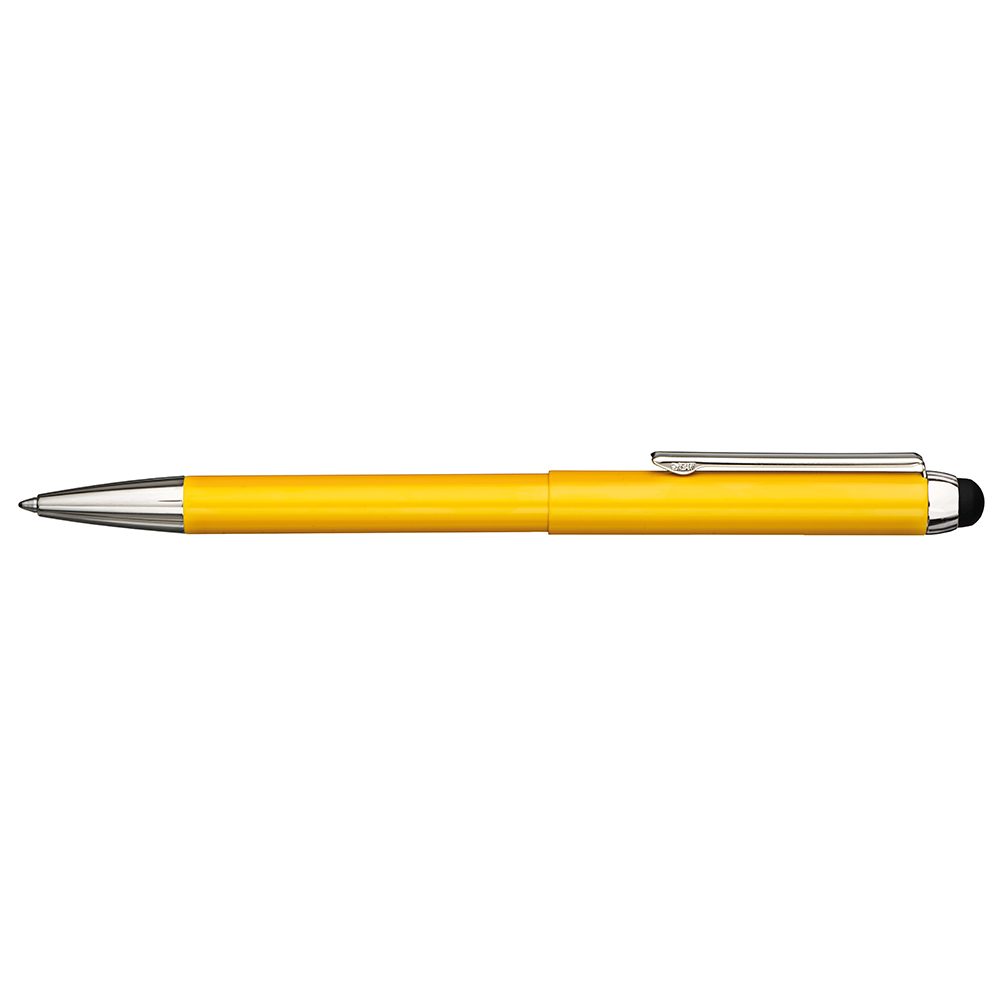 Stempelschreiber - Stamp&Touch Pen - 3 in 1, gelb