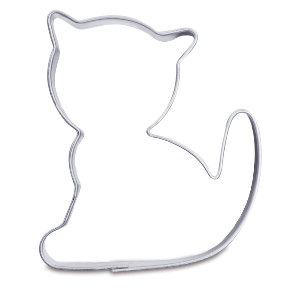 Backförmchen in der Werbetüte, Katze