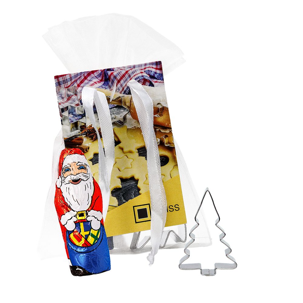 Backförmchen Schoko-Set, Tannenbaum