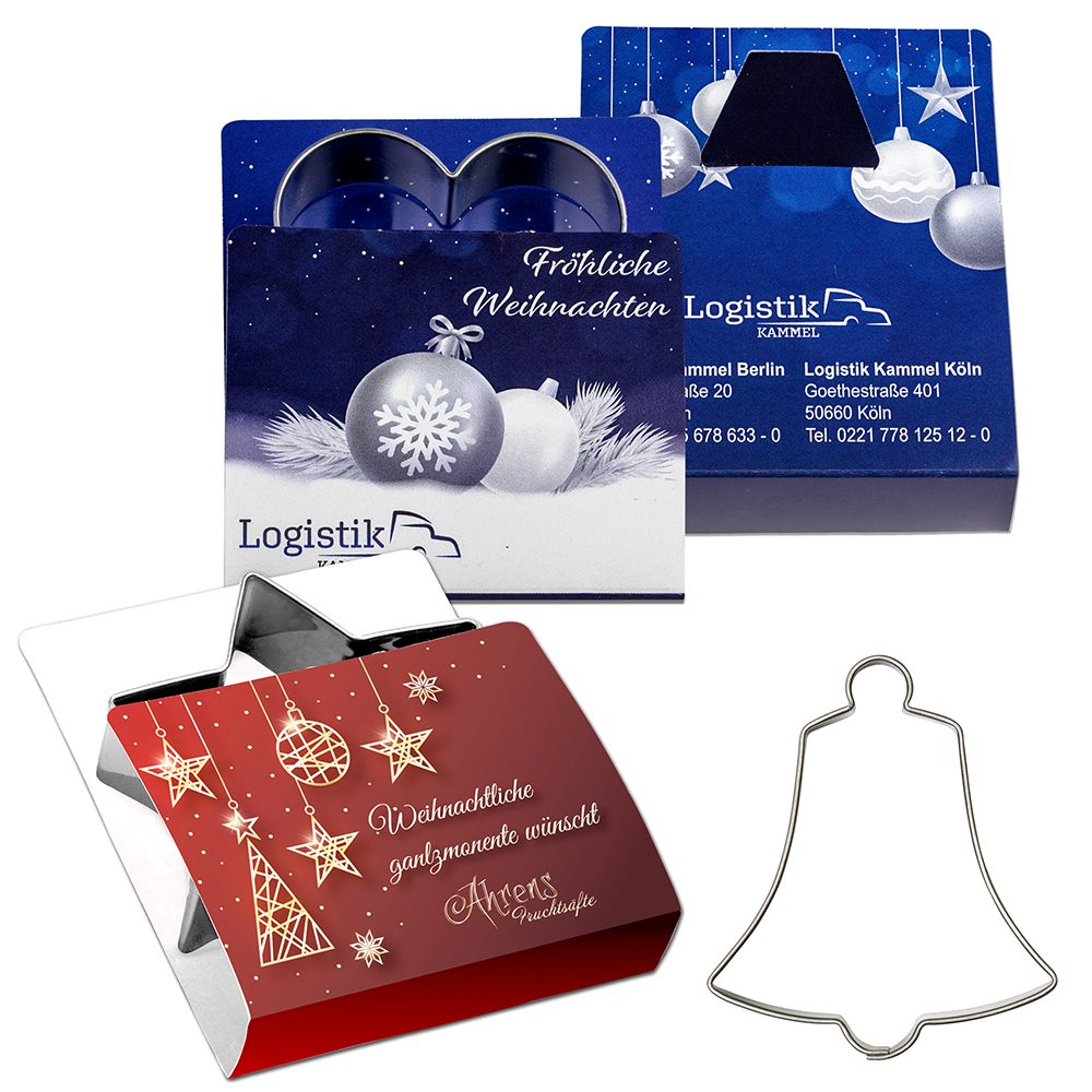 Backförmchen Single-Pack - Weihnachten, Ostern & Haustiere, Glocke 4/0-c