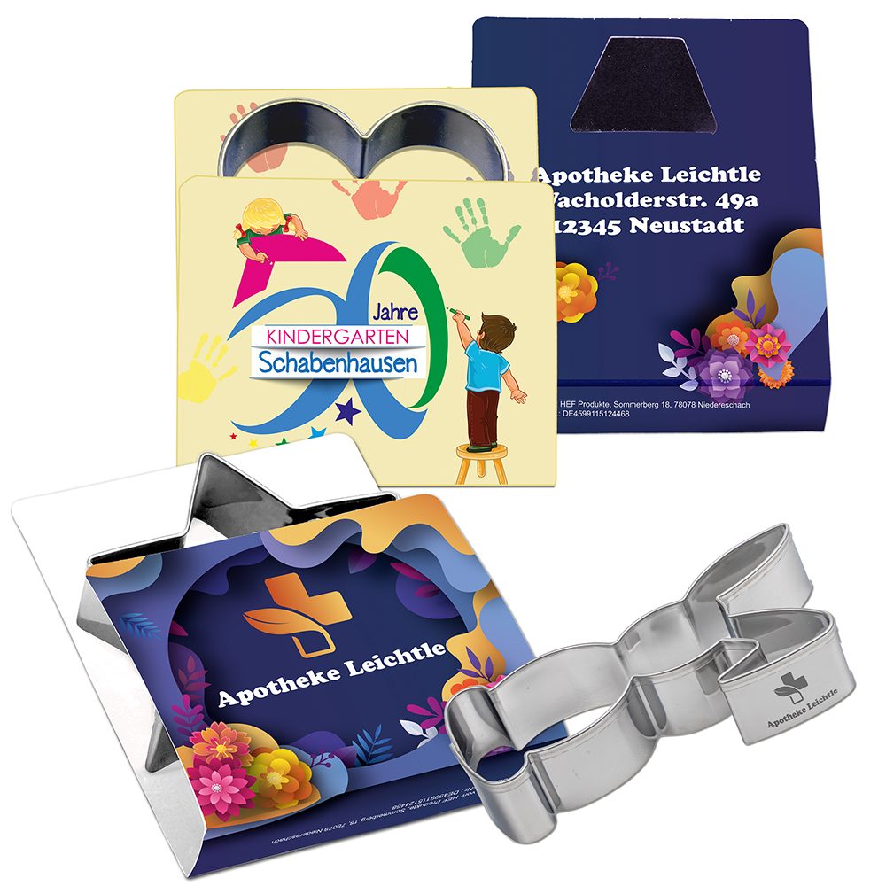 Backförmchen Single-Pack - Weihnachten, Ostern & Haustiere, Ei 4/4-c, Lasergravur