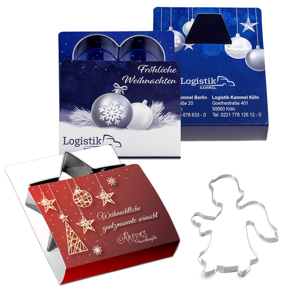 Backförmchen Single-Pack - Weihnachten, Ostern & Haustiere, Tassen Engel 4/0-c