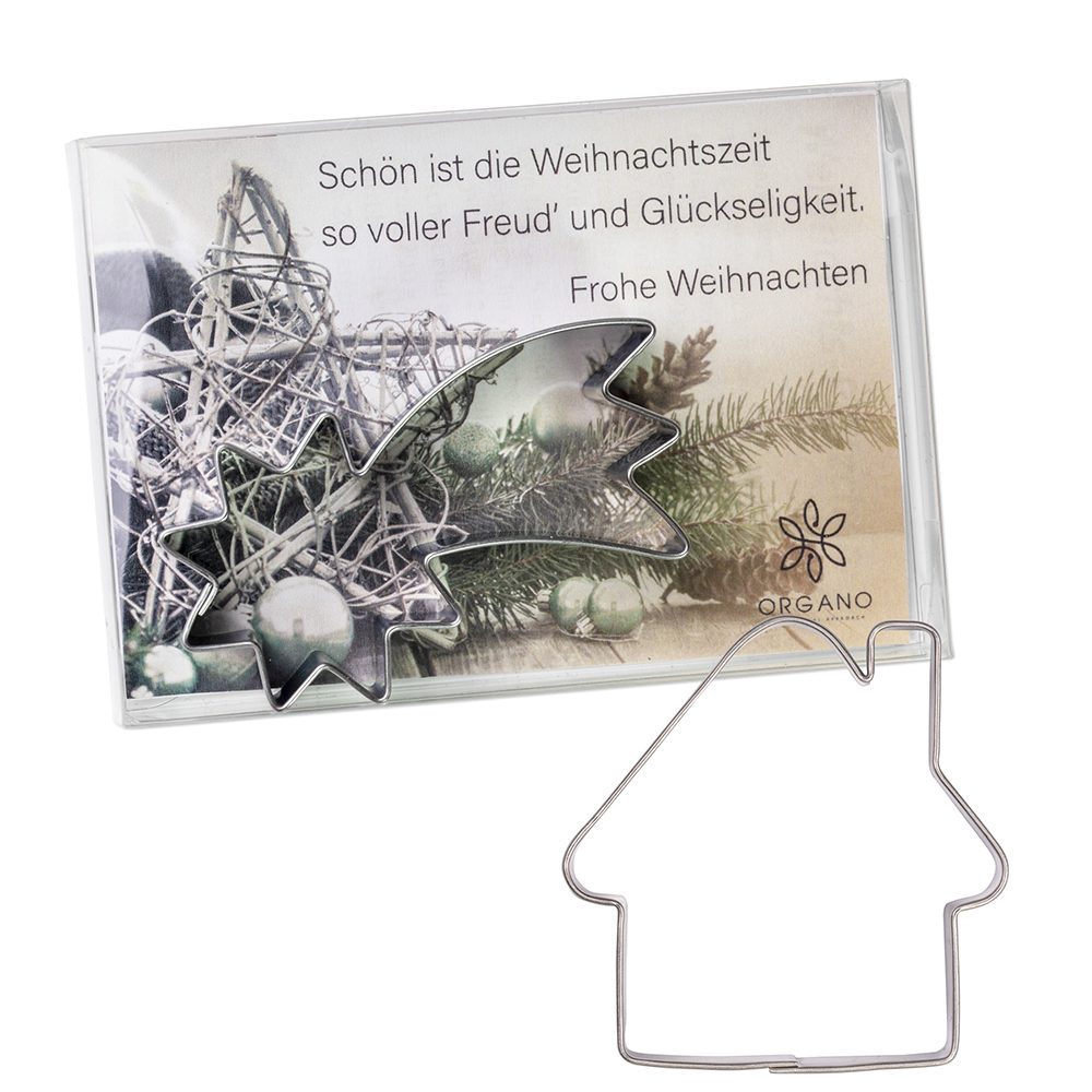 Backförmchen in der Box, Haus