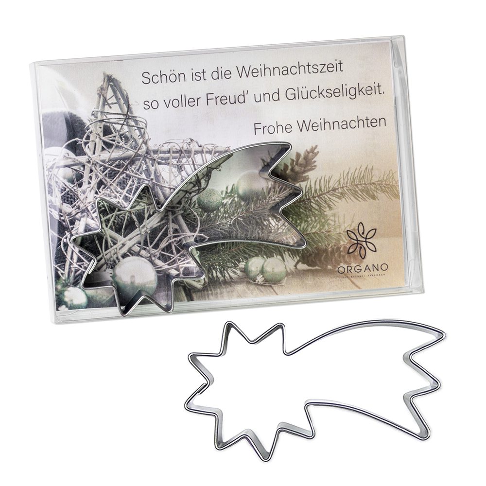 Backförmchen in der Box, Komet