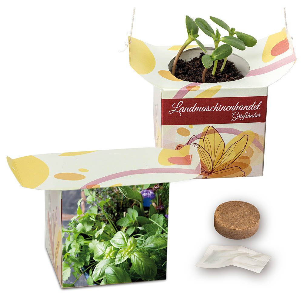 Blumenampel, Kräutermischung