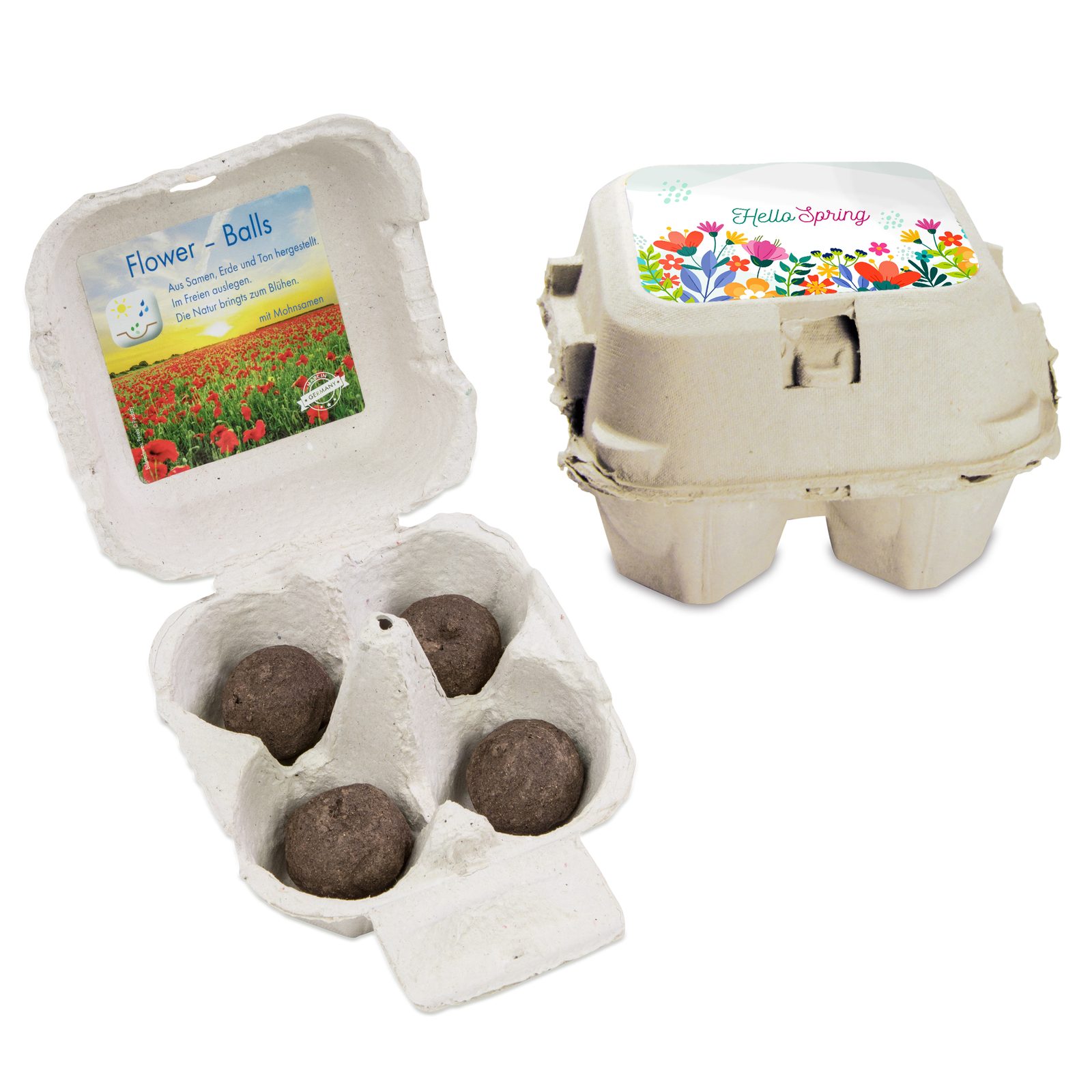Das Grüne vom Ei - Flower-Ball Box, emotion factory