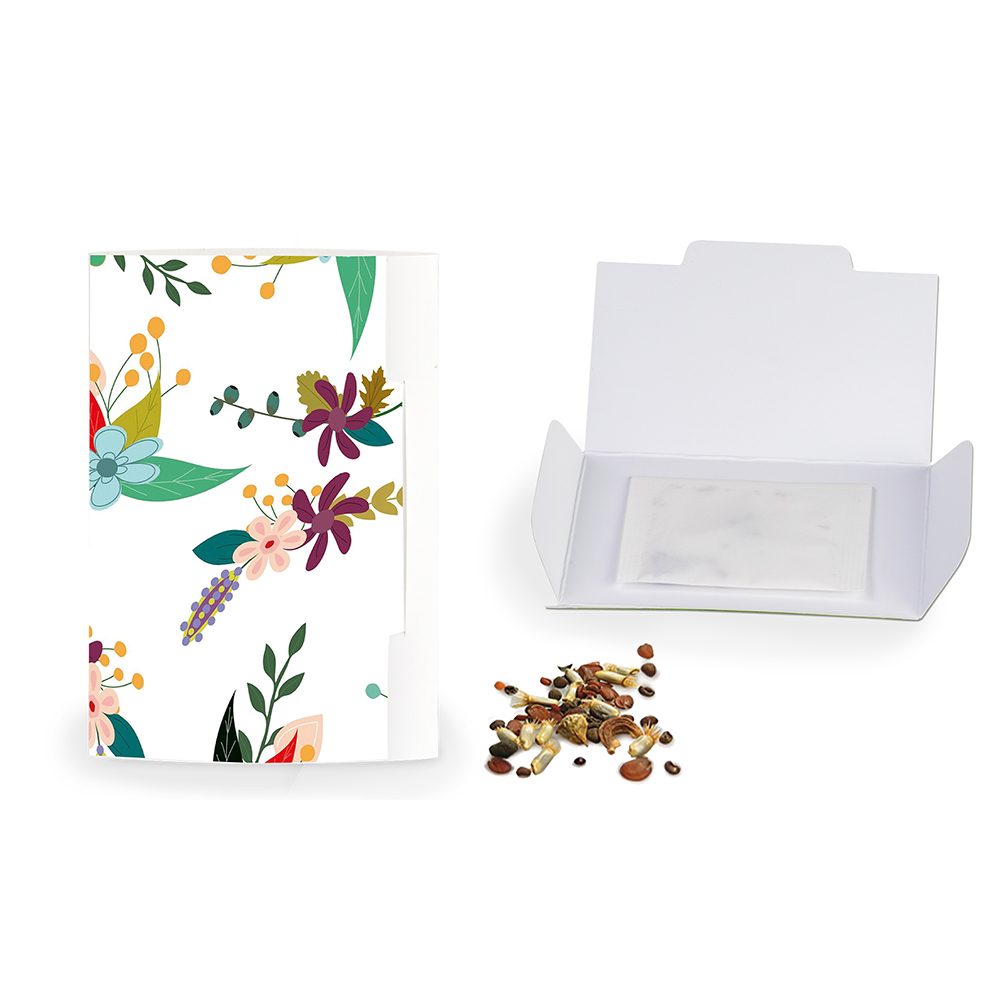 Flower-Card mit Samen - Standardmotiv, emotion factory