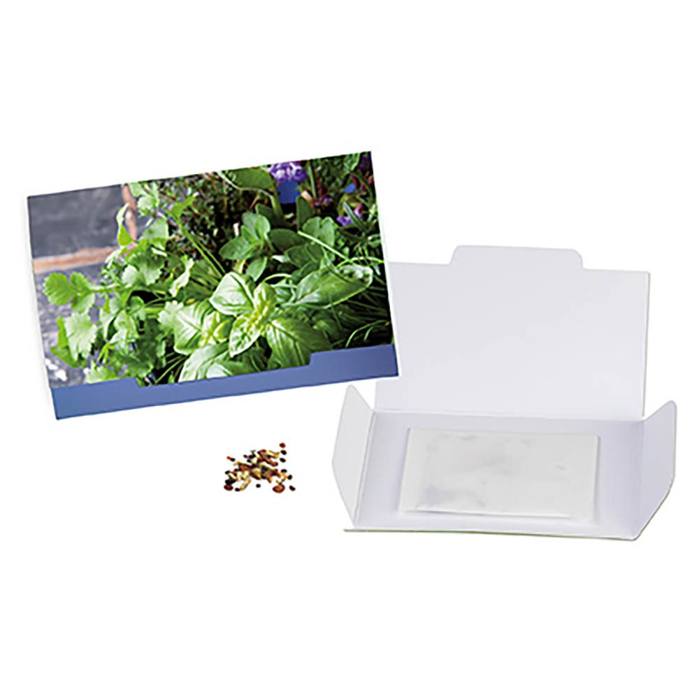 Flower-Card mit Samen, Kräutermischung