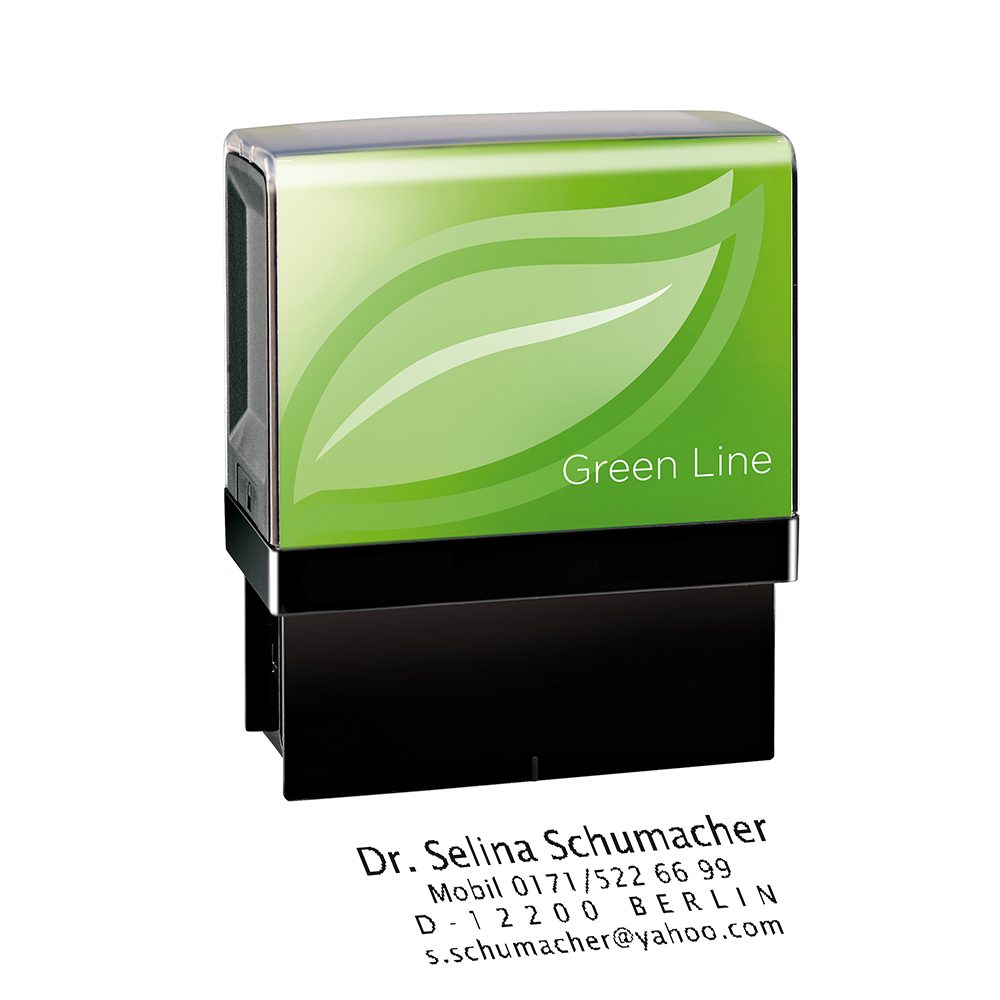 Stempelautomat "Printer Green Line Uni", Heri