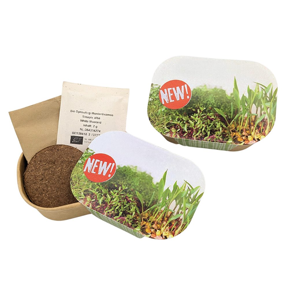 Microgreen Samen Pflanzset (klein), emotion factory