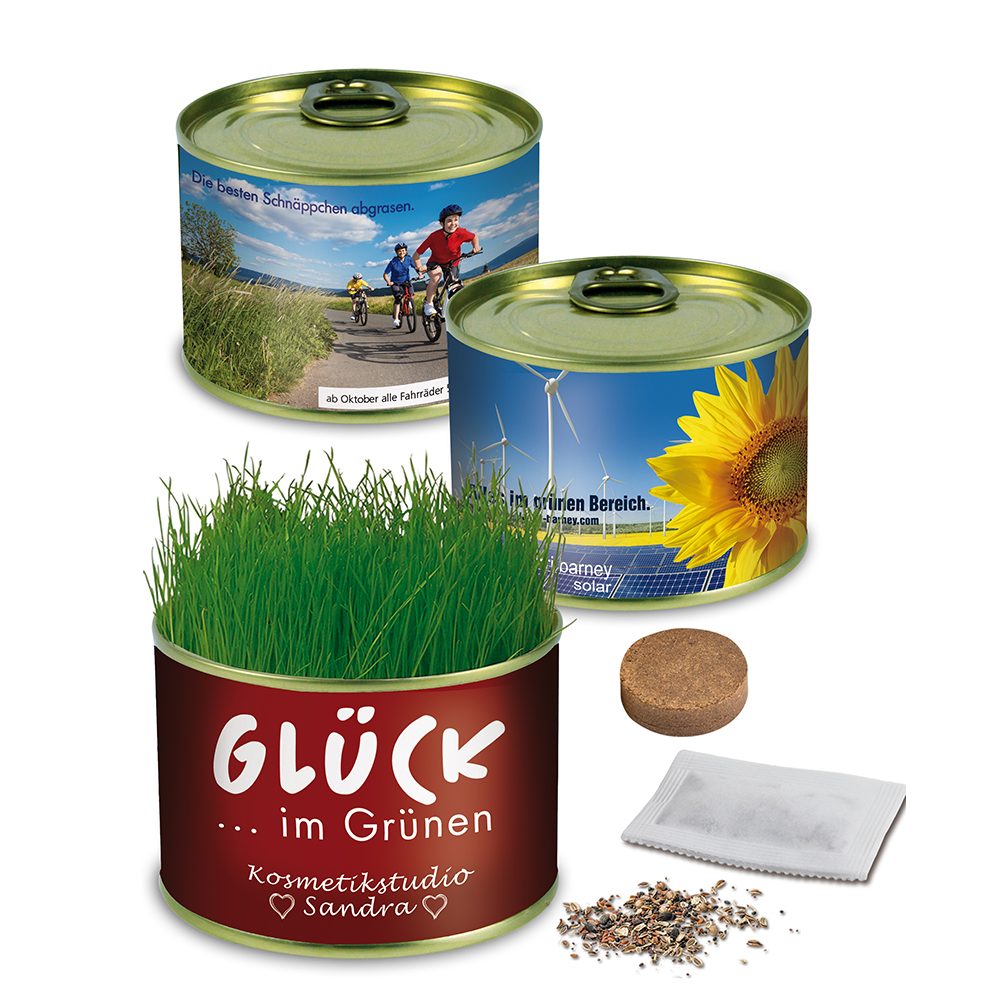 Natur-Konserve mit Samen, emotion factory