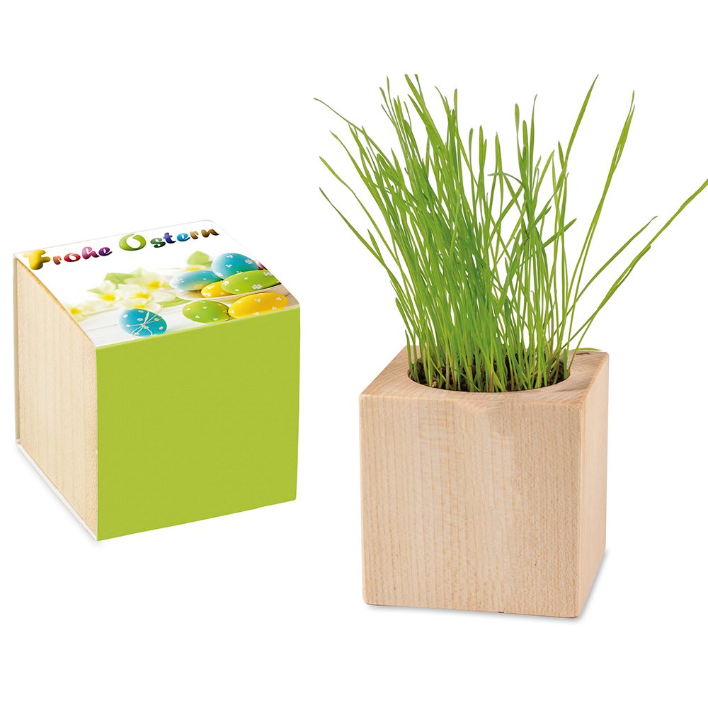 Pflanz-Holz - Standardmotiv - Ostern, emotion factory