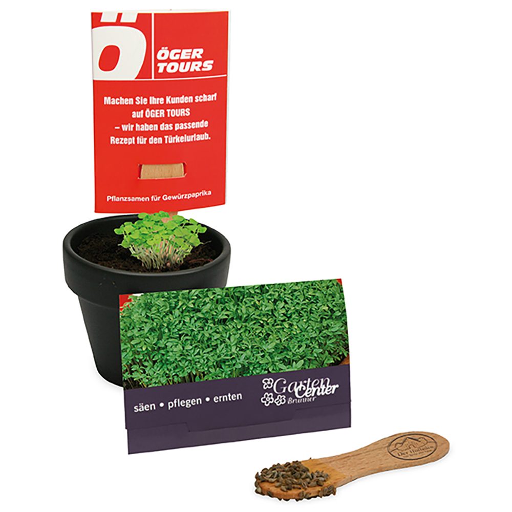 Pflanz-Stick mit Samen, Gartenkresse