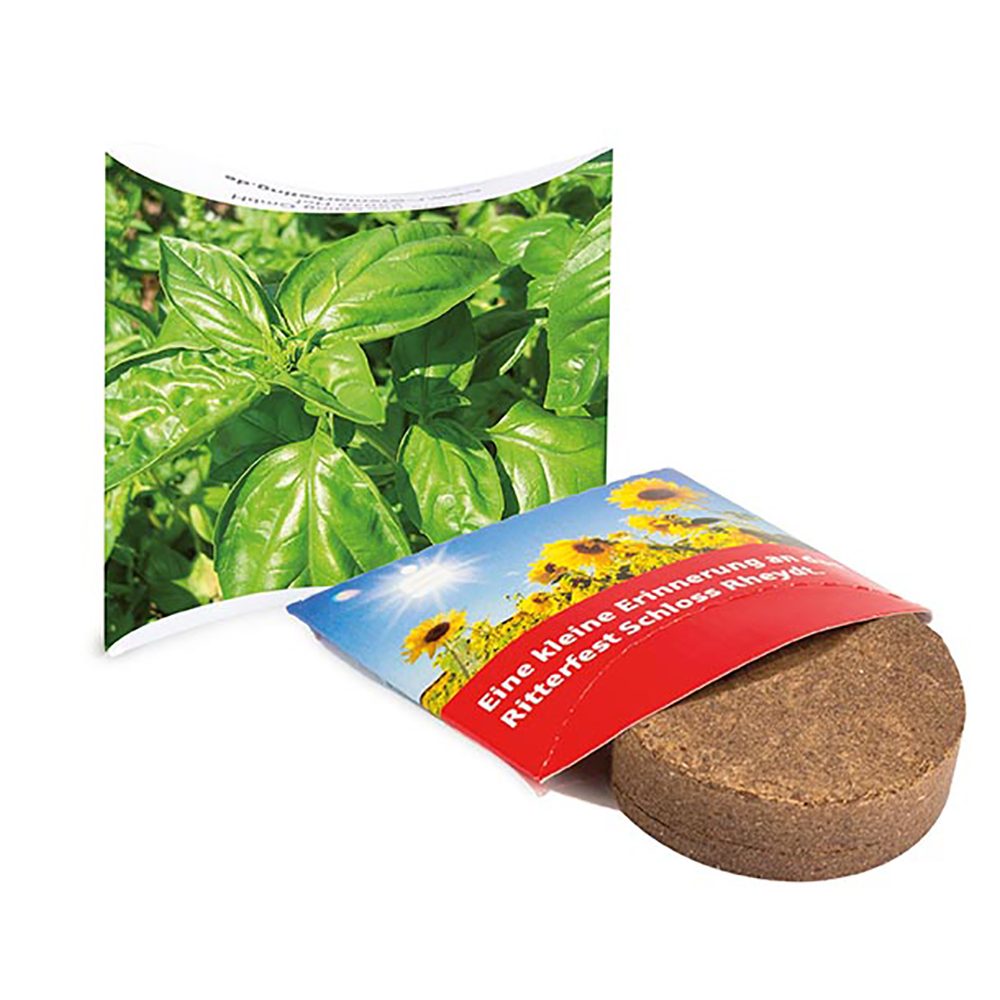 Plant-Tab mit Samen, Basilikum