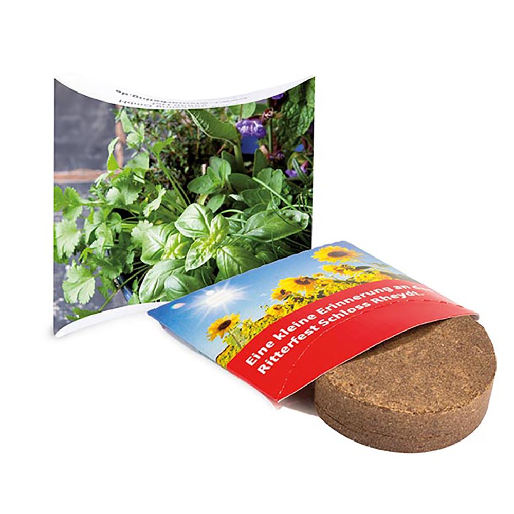 Plant-Tab mit Samen, Kräutermischung