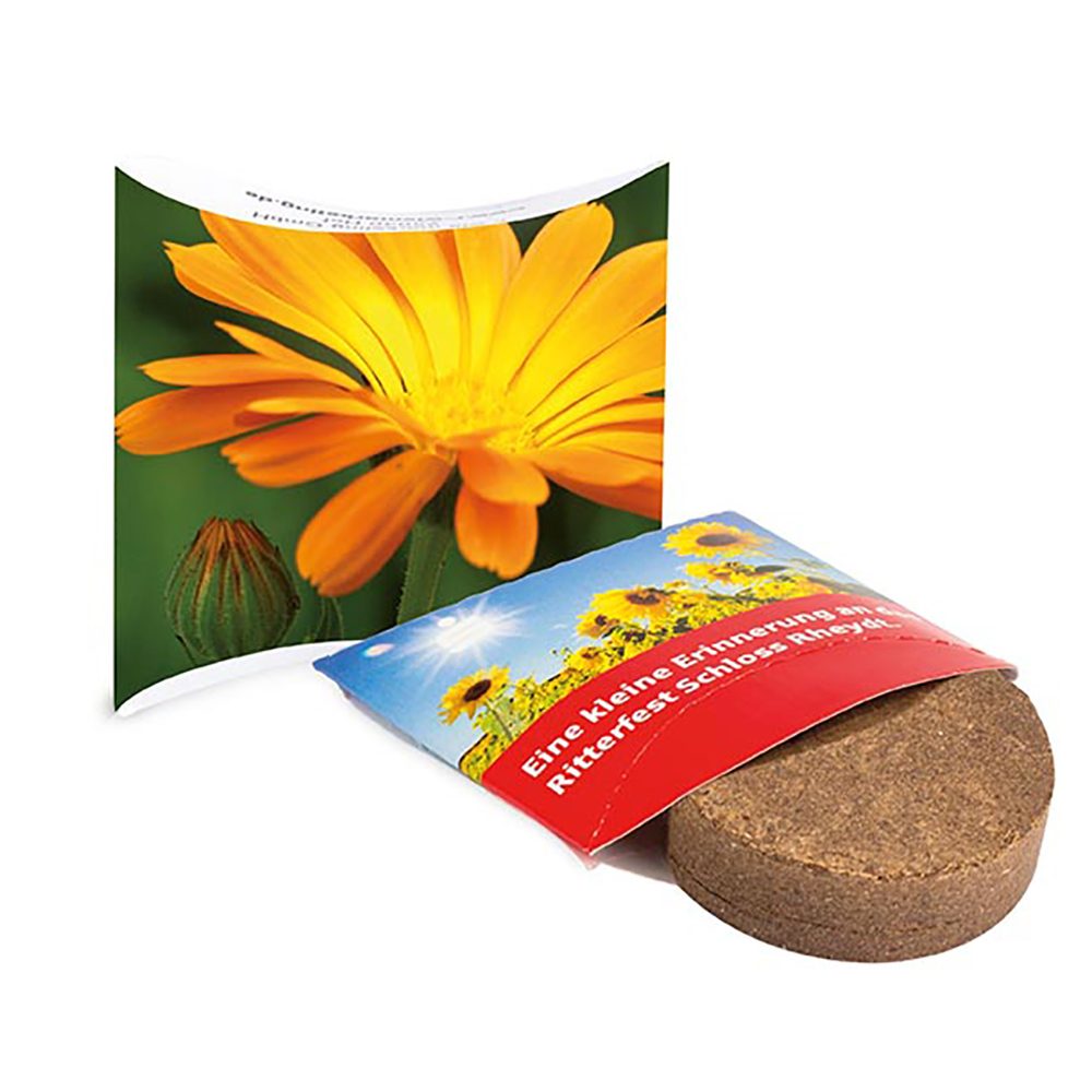 Plant-Tab mit Samen, Ringelblume