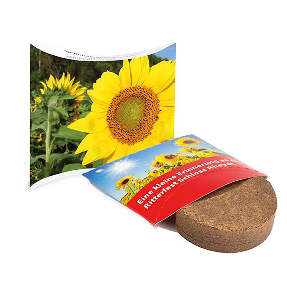 Plant-Tab mit Samen, Sonnenblume
