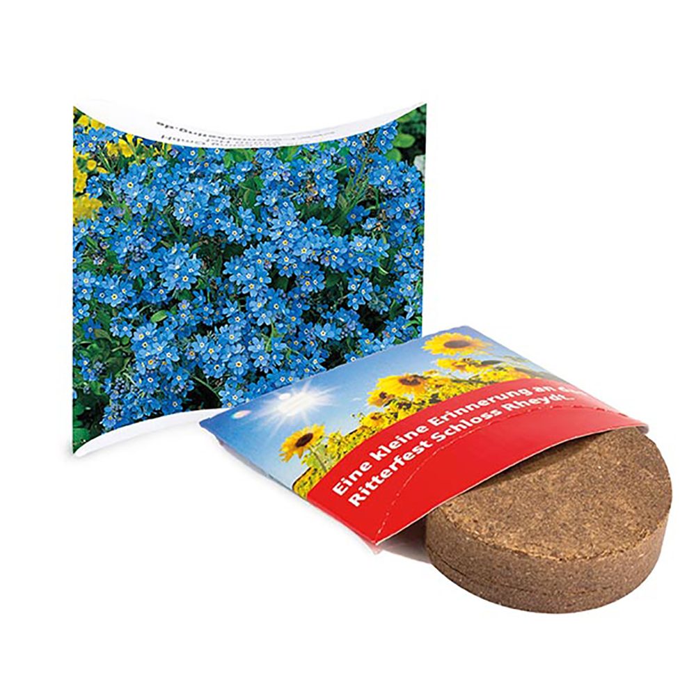 Plant-Tab mit Samen, Vergissmeinnicht