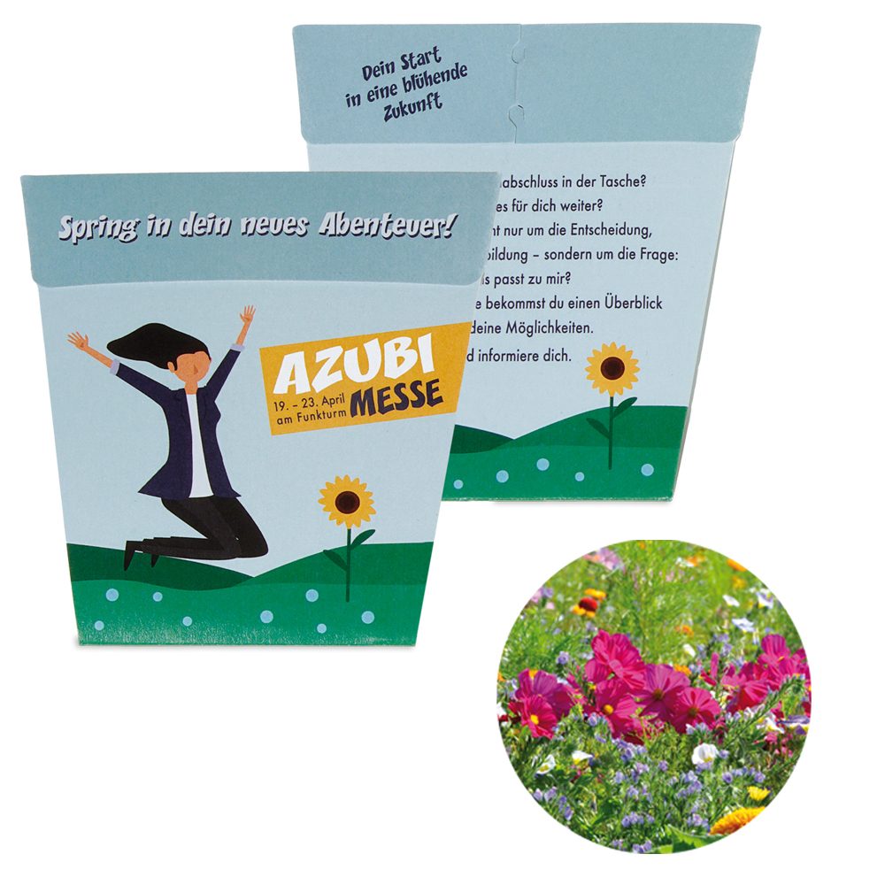 POTTI Card - Samenset, Sommerblumenmischung