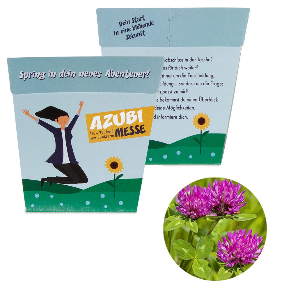 POTTI Card - Samenset, Wiesenklee