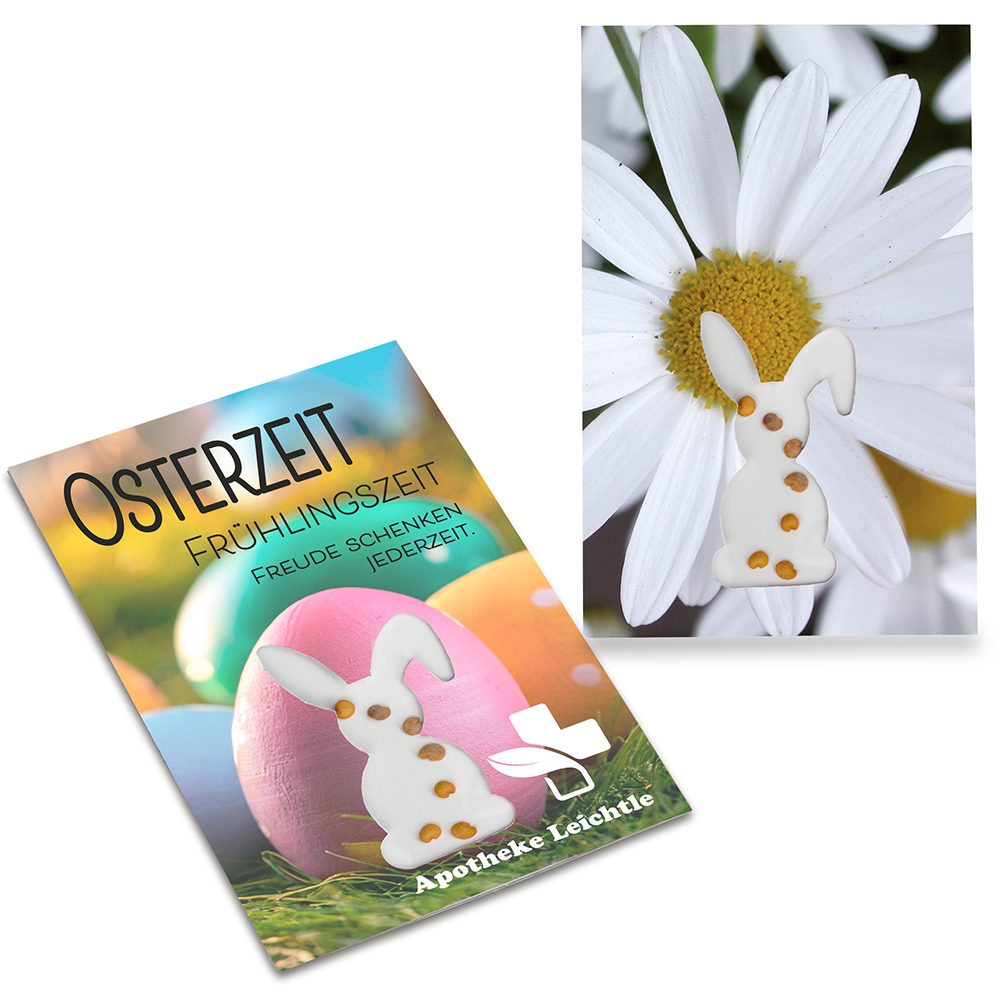 Samen-Karte-Mini Ostern, Margerite