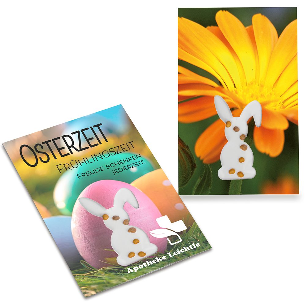 Samen-Karte-Mini Ostern, Ringelblume