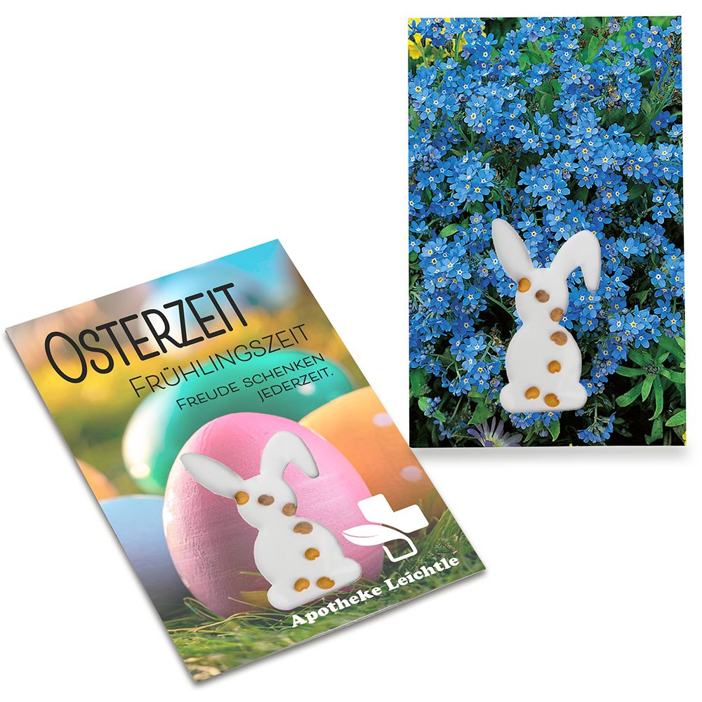 Samen-Karte-Mini Ostern, Vergissmeinnicht