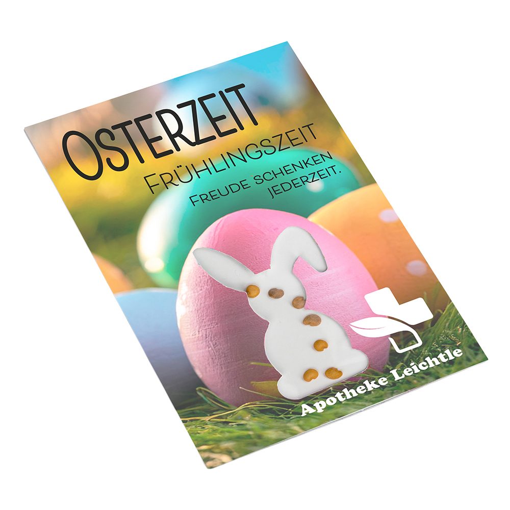 Samen-Karte-Mini Ostern, Eierbaumsamen