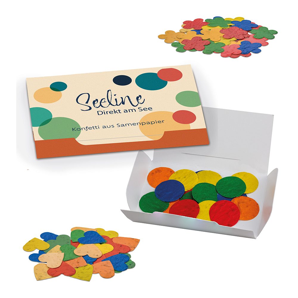 Samenpapier-Konfetti, emotion factory