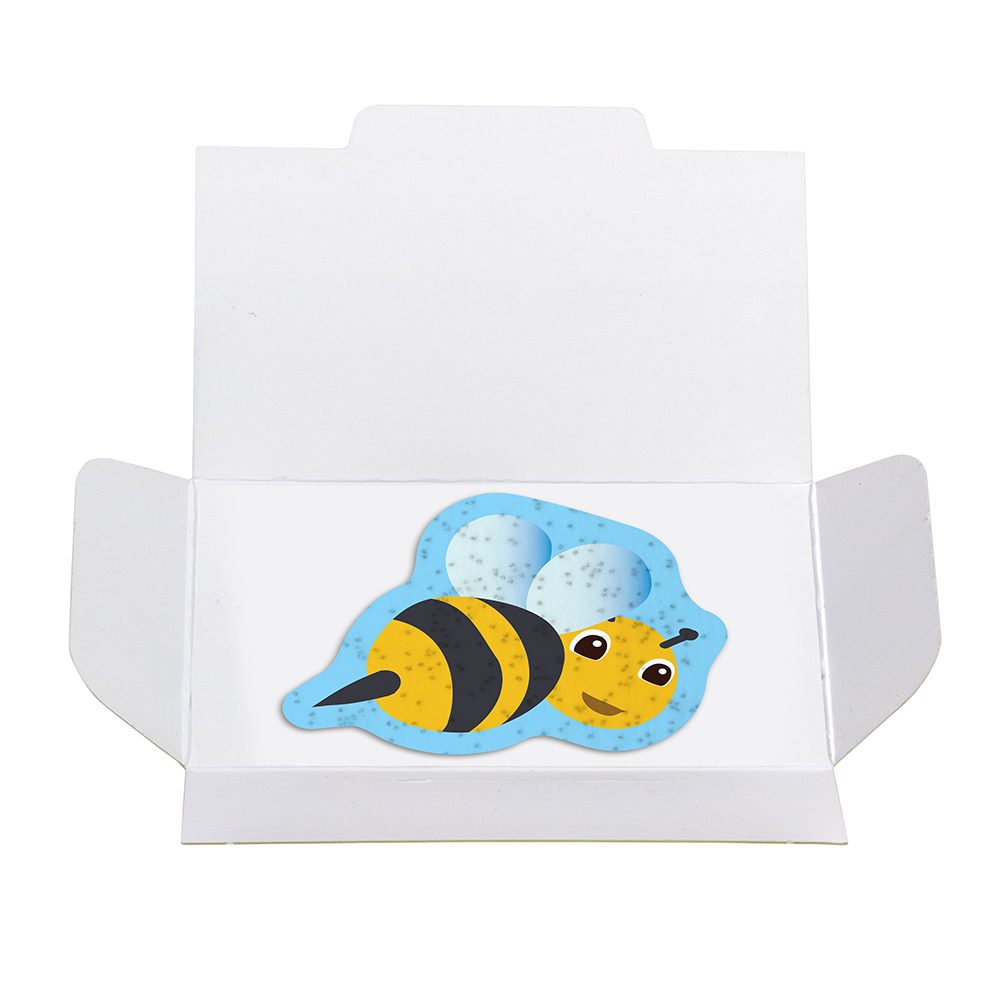 Samenpapier - Standardmotiv, Biene Brummi (ab 500 Stk.)