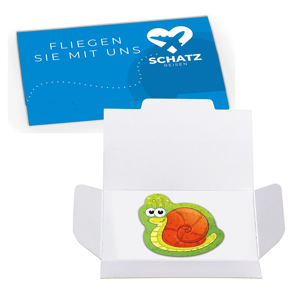Samenpapier lustige Tierchen, Schnecke Paul