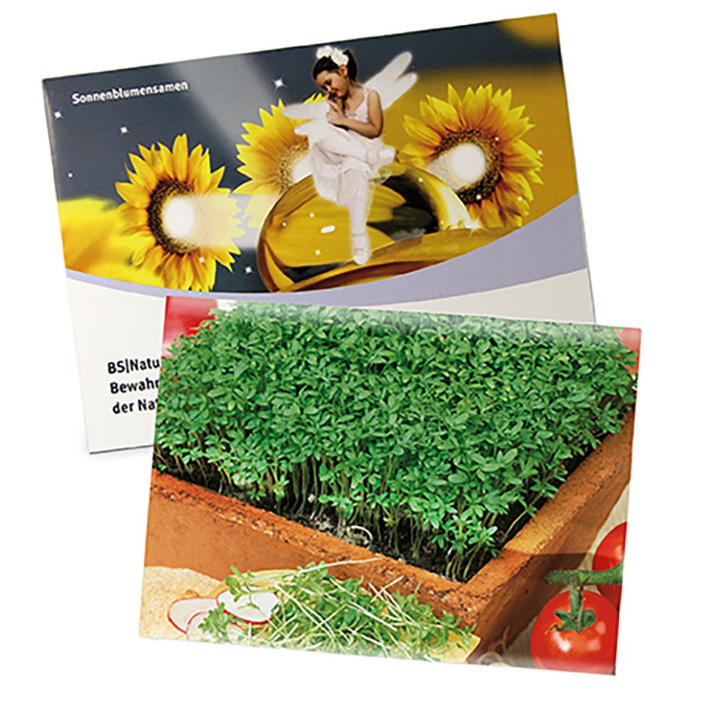 Samentütchen Groß, Standardpapier - Gartenkresse