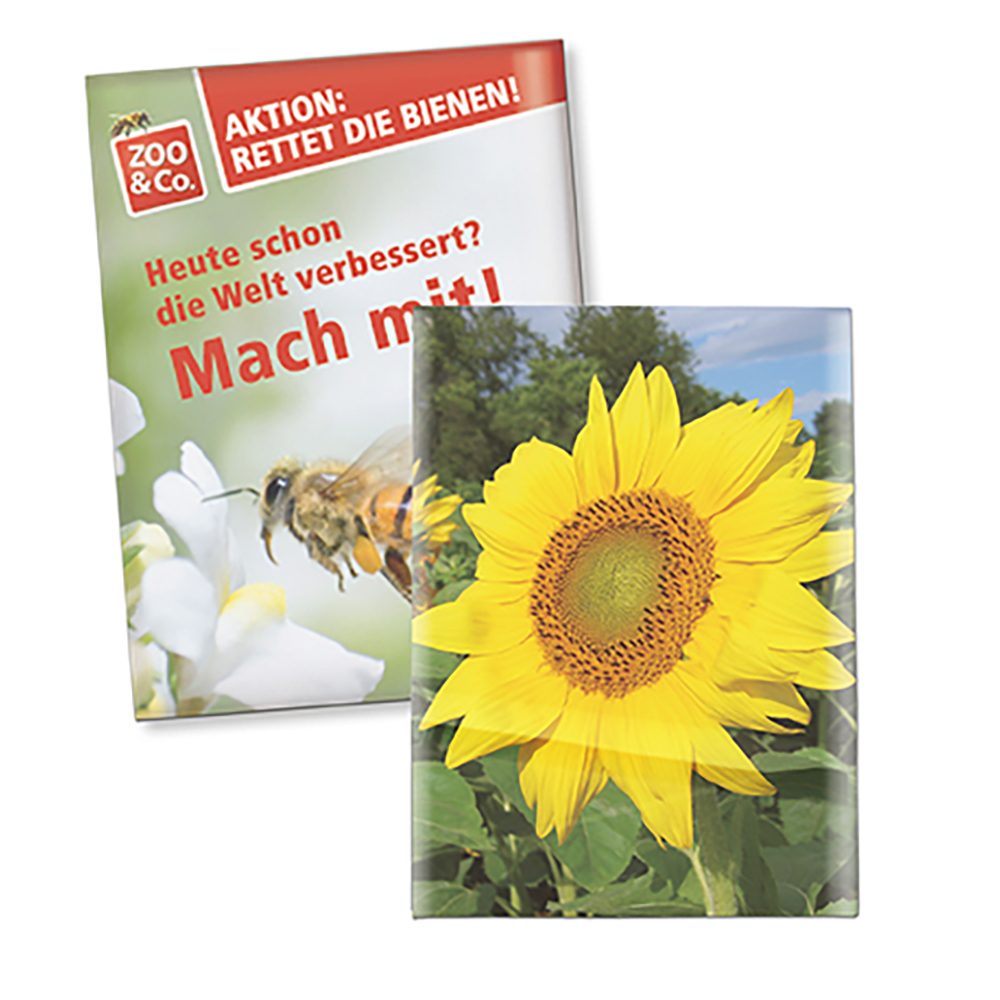 Samentütchen Klein, Recyclingpapier - Sonnenblumen