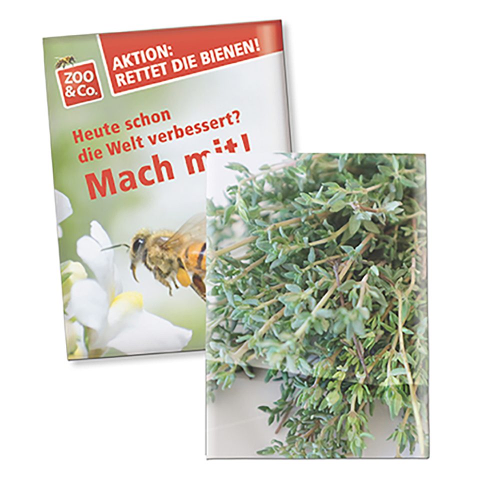 Samentütchen Klein, Recyclingpapier - Thymian