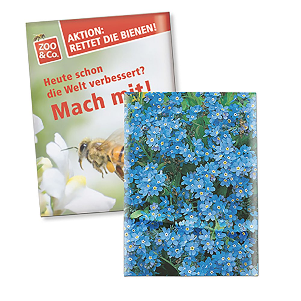 Samentütchen Klein, Recyclingpapier - Vergissmeinnicht