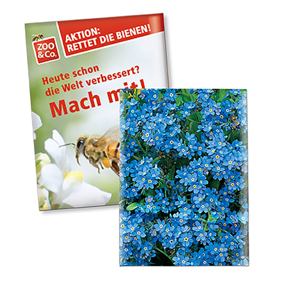 Samentütchen Klein, Standardpapier - Vergissmeinnicht