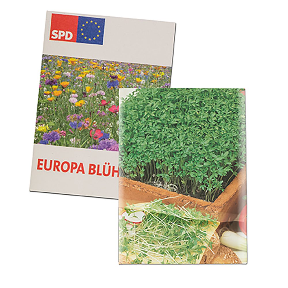 Samentütchen Mini, Recyclingpapier - Gartenkresse
