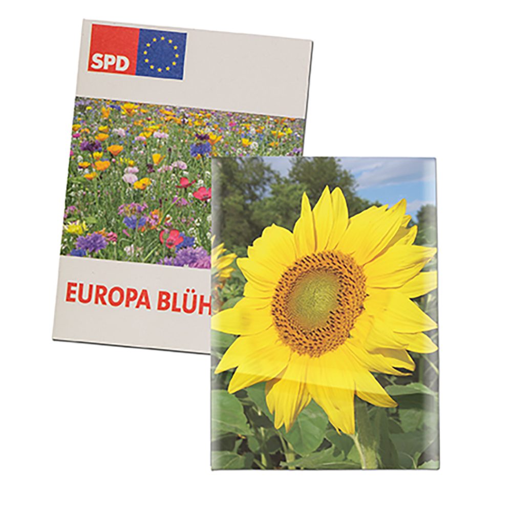 Samentütchen Mini, Recyclingpapier - Sonnenblumen