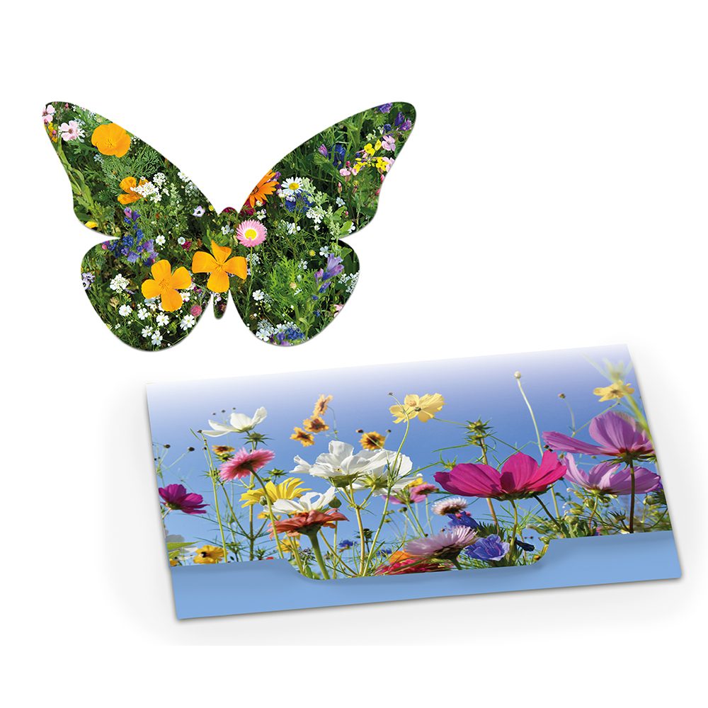 Samenpapier - Standardmotiv, Schmetterling