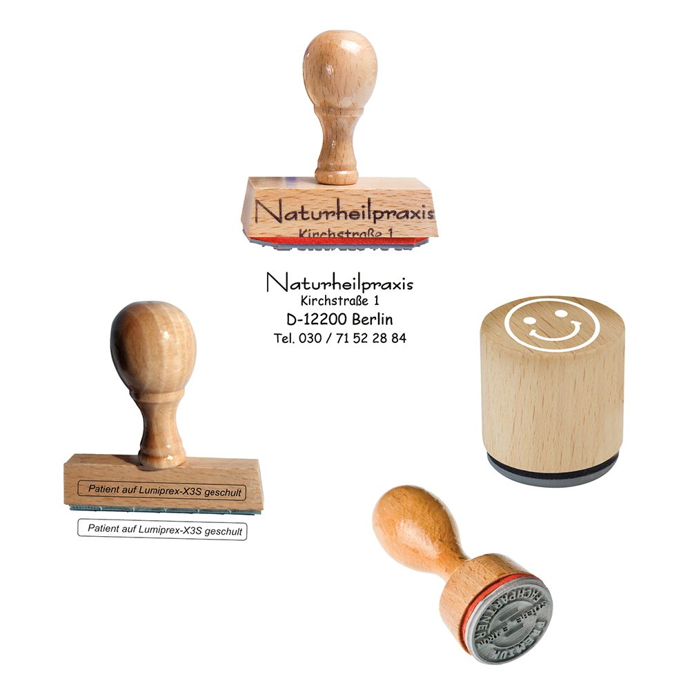 Holzstempel, Heri