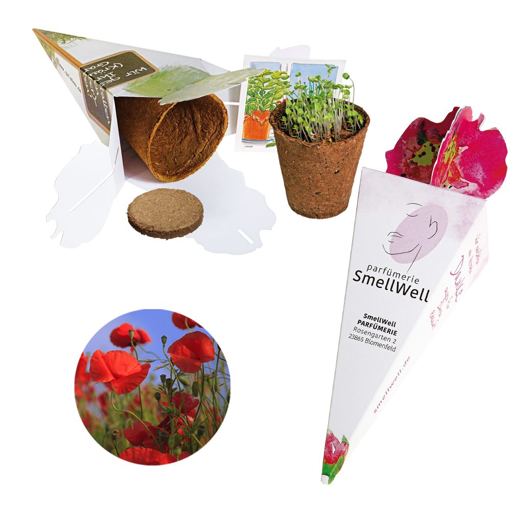 Zaubertüte - Samenset, Mohn