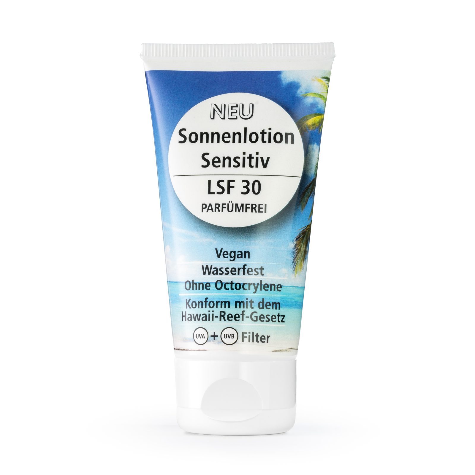 50ml Tube - Sensitiv Sonnenmilch LSF 30