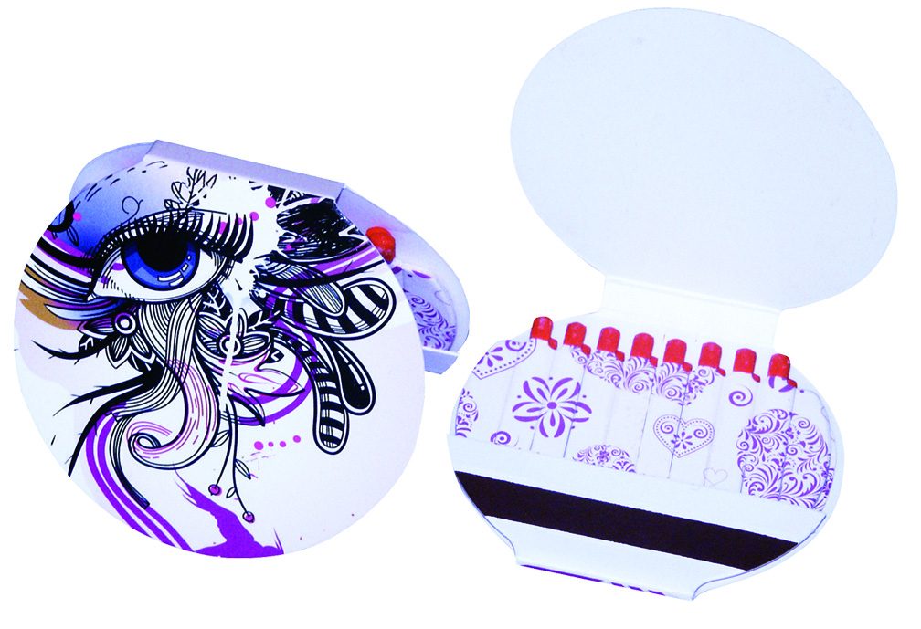Kartonbriefchen Ø 7 cm