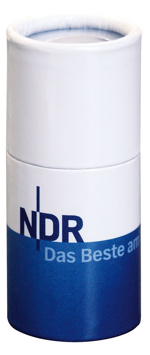 Zündholz-Runddose Ø 2,5 cm, 6 cm Höhe