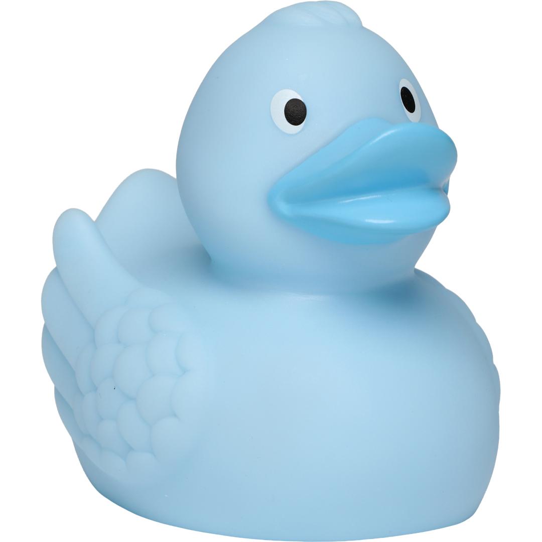 Quietsche-Ente, pastellblau · 7,5 cm