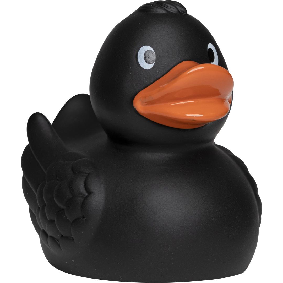 Quietsche-Ente, schwarz · 7,5 cm