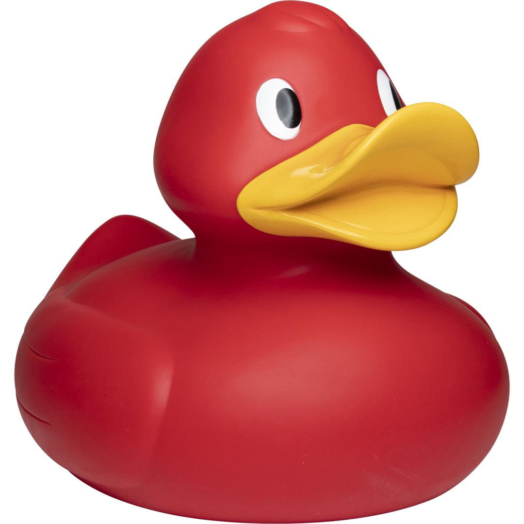 Quietsche-Ente Giant, rot · 30,0 cm