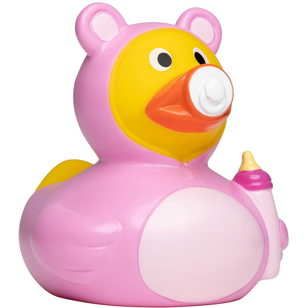 Quietsche-Ente Baby, rosa · one size