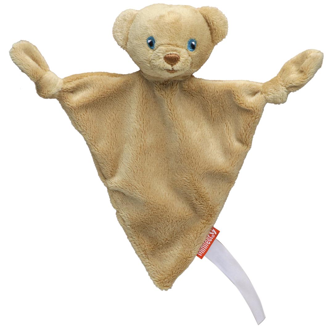 Schmusetuch Bär, dreieckig, MiniFeet®