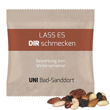 Studentenfutter, ca. 30g, Maxi-Tüte, myfitmix